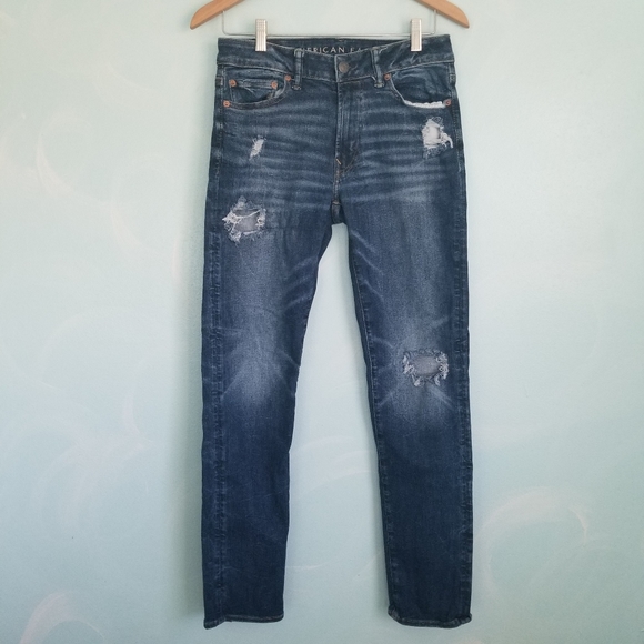 American Eagle Slim Distressed Jeans - Picture 1 of 9